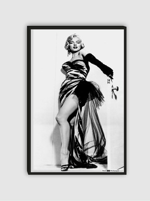 Quadro marilyn monroe p&b