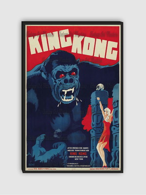 Quadro poster king kong