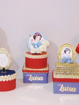 Kit branca de neve luxo 50 itens