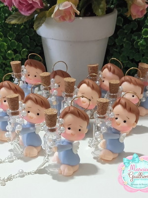 Lembrancinhas de batizado com anjinho
