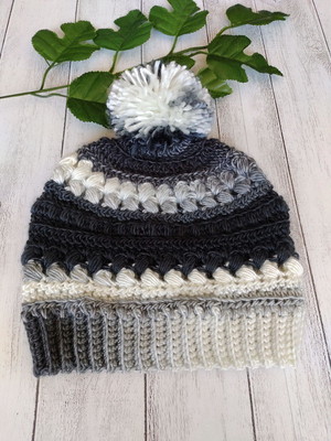 Gorro em crochê