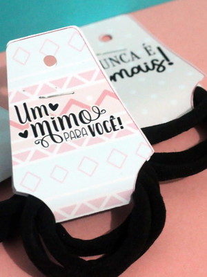 Tag com xuxinha mimo para clientes