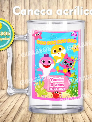 Caneca baby shark