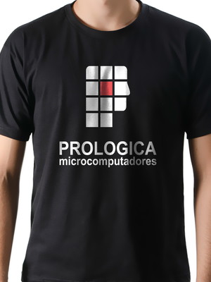 Camiseta camisa geek computador prologica 100% algodão