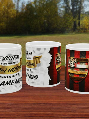 Caneca pai flamenguista