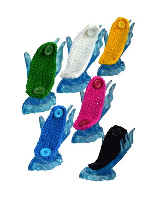 Extensor para máscara de crochê kit com 6 peças