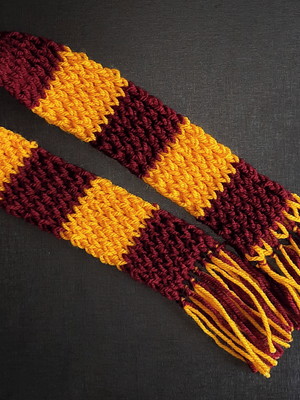 Cachecol harry potter grifinoria newborn-baby