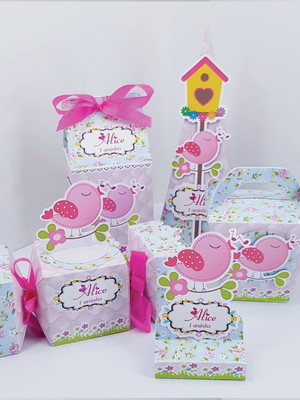 Kit jardim encantado, aniversario