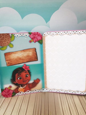 Convite moana baby