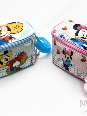 Lancheira térmica mickey e minnie disney