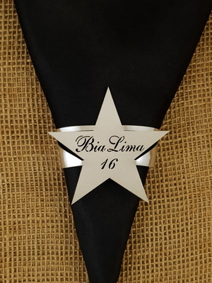 Porta guardanapo estrela