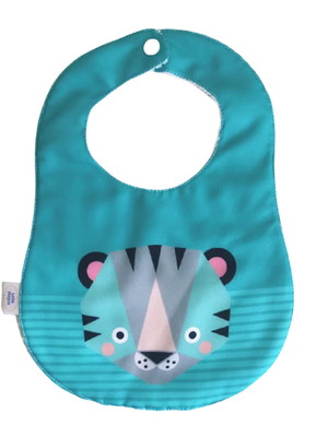 Kit 3 babadores safari personalizados