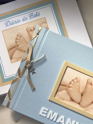 Livro do bebê - diário do bebê