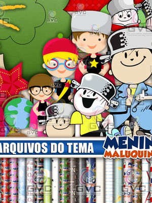 Kit digital menino maluquinho
