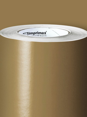 Vinil adesivo silhouette portrait cameo recorte dourado 3m