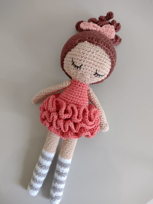 Bailarina amigurumi