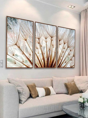 Quadros decorativo dente de leão sem vidro