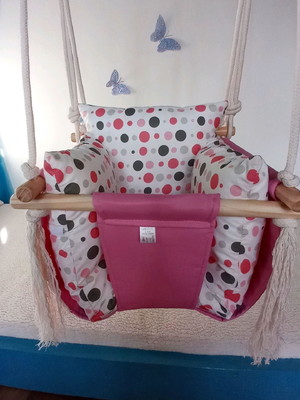 Kit com 2 balanços com almofadão