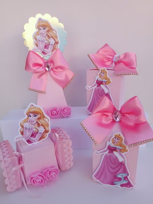 Kit personalizado princesa aurora (20 peças)