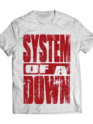 Camiseta masculina system of a down soad