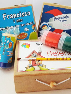 Kit conjunto de pintura caixa mdf - pintura