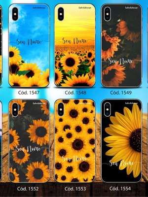 Capinha capa case celular personalizada com nome linha 10
