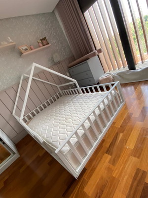 Cama meia-casinha (casal)