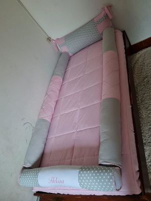 Colcha vapt vupt mini cama + capa de travesseio