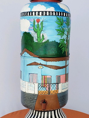 Filtro de barro -2velas - 8litros