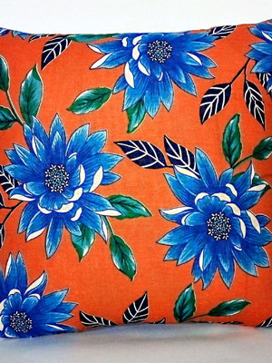 Capa de almofada chita flor