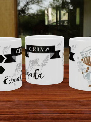 Caneca orixá oxalá