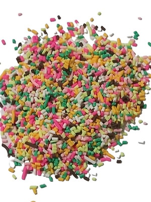 500 un granulado de fimo fatiado pacote com 10 gramas