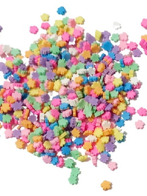 1500 un florzinha de fimo fatiado pacote com 30 gramas