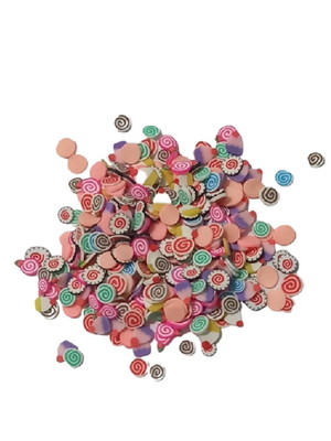 1500 un rocamboles de fimo fatiado pacote com 30 gramas