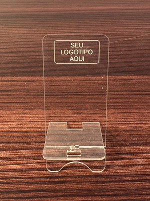 Kit com 20 porta celulares brinde corporativo.