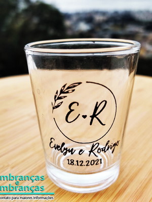 Copinhos cachaça shot dose personalizado festa casamento