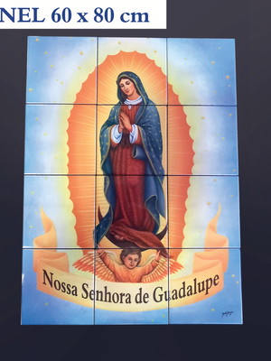 Painel 60x80cm – nossa senhora de guadalupe