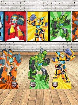 Transformers rescue bot displays kit