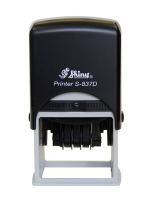 Carimbo datador automático personalizado - 40x50mm