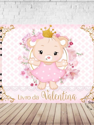 Livro do bebê 2 -ursinha realeza
