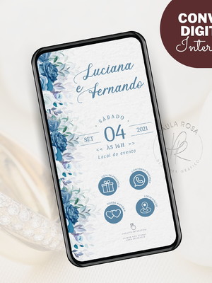Convite de casamento digital interativo_blue 4