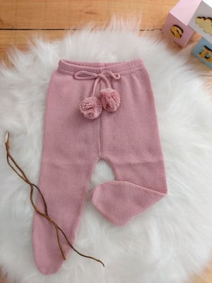 Calça legging linha pompom rose