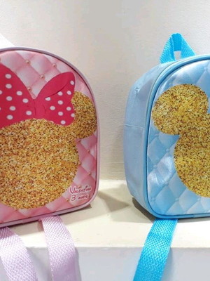 Mochila personalizada minnie mickey