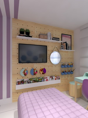 Projeto painéis pegboard - sob medida