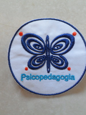Patch bordado termocolante logo psicopedagogia
