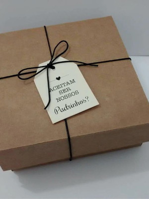 Caixas em papel kraft com medidas personalizadas