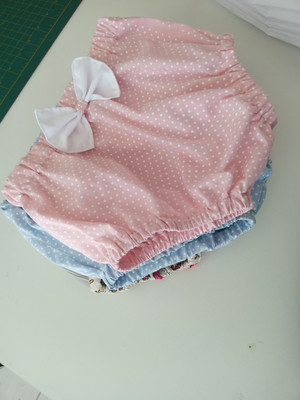 Kit com 3 tapa fralda infantil dupla face em algodão