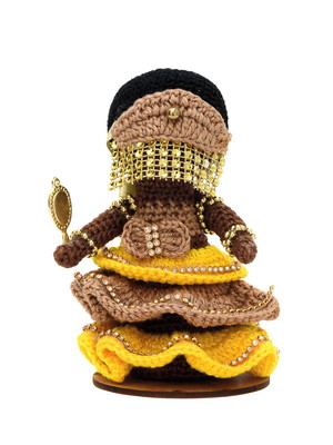 Oxum em amigurumi