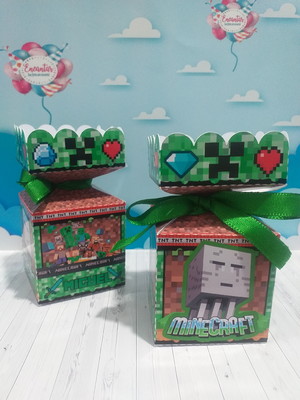 Meia bala 3d minecraft