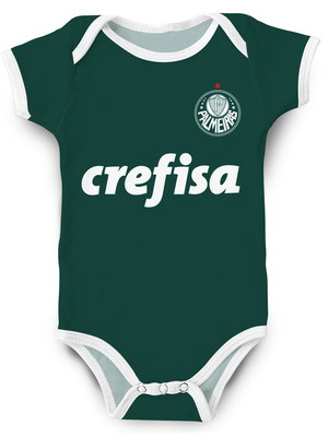 Body palme.iras 2019 bebê futebol personalizado com nome